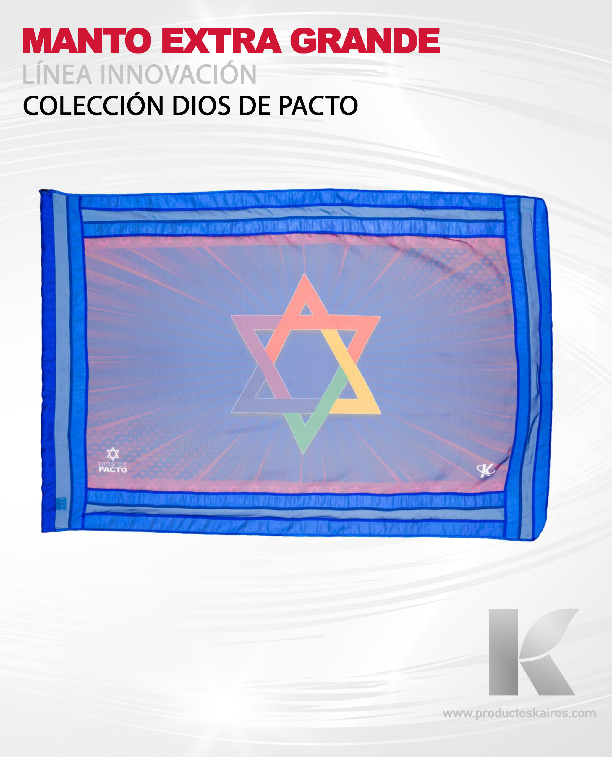 MANTO EXTRA GRANDE DIOS DE PACTO