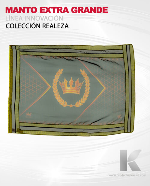 MANTO EXTRA GRANDE REALEZA  (NO INCLUYE ASTA)