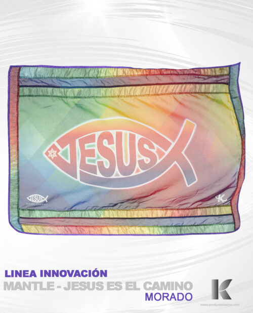 Manto Jesus es el Camino (Morado)