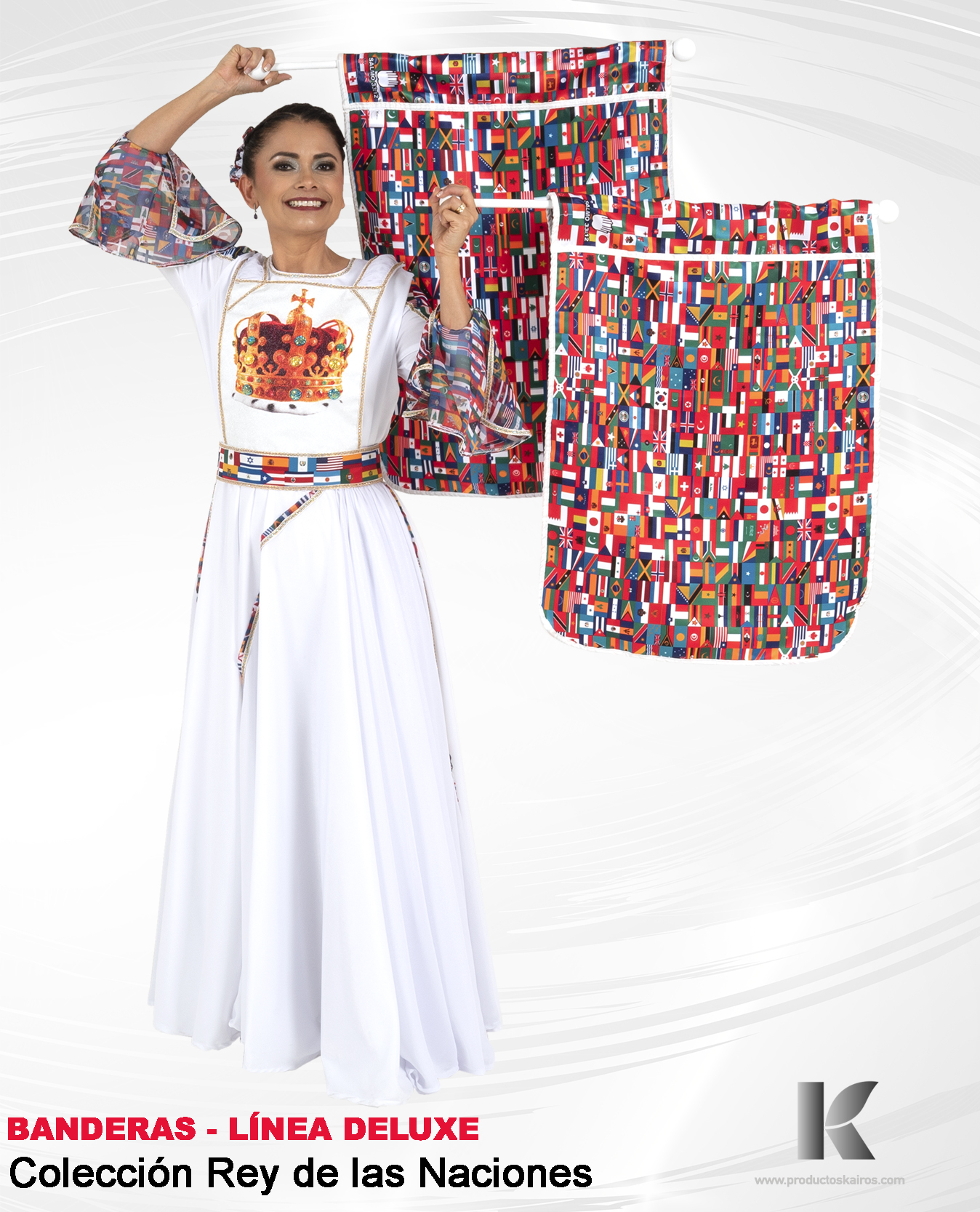 Banderas Rey de las Naciones