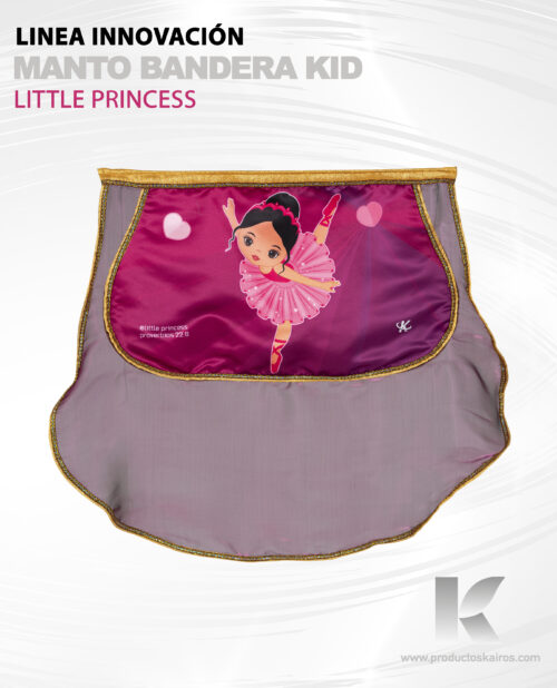 Manto Bandera Little Princess Ruth