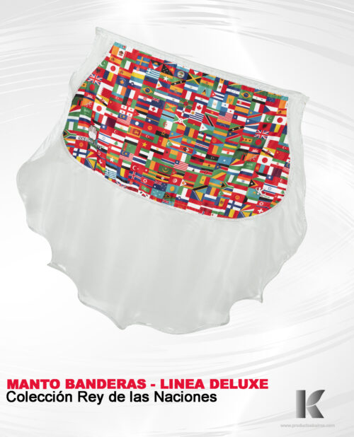 Manto Banderas Rey De Las Naciones
